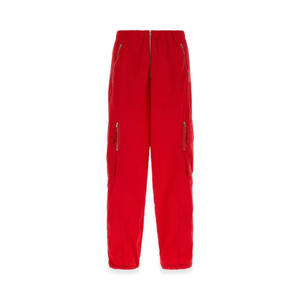 FENDI Nylon Joggers "Red"