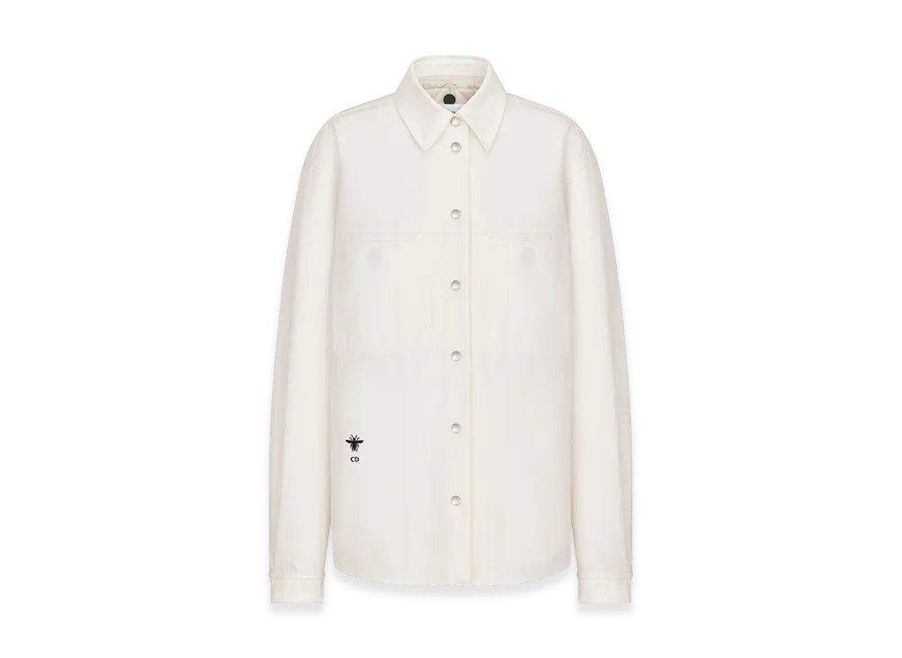 Dior Women's 2-In-1 Peacoat Gabardine "Ecru"