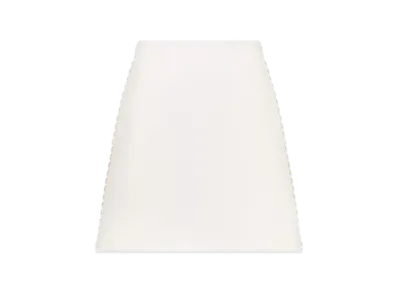 Dior Women's Miniskirt Double Sided Virgin Wool Boucle "Ecru"