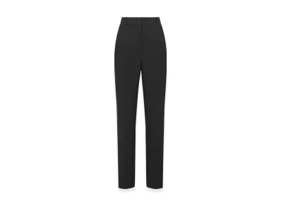 Dior Women's Straight-Cut Pants Wool Silk "Black"