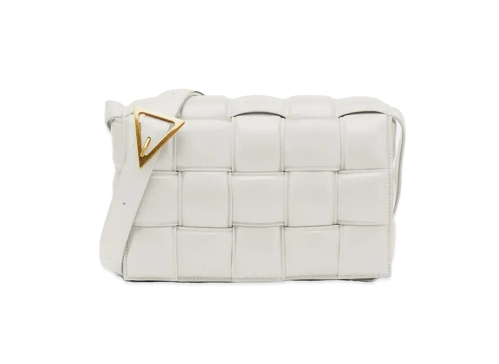 Bottega Veneta Padded Cassette "Chalk"