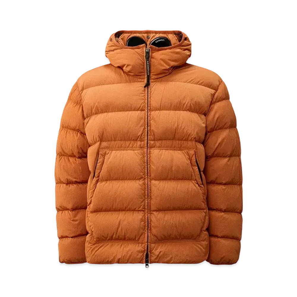 C.P Company Chrome-R Goggle Down Jacket "Bombay Brown"