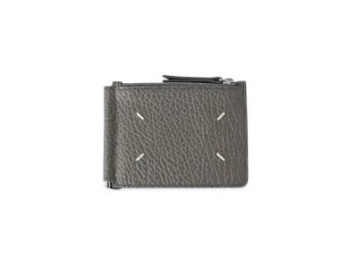 Maison Margiela x Ron Herman Leather Small Wallet "Dark Gray"