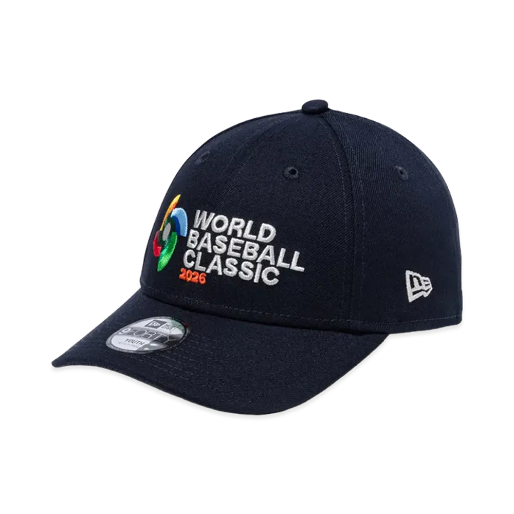 NEW ERA Youth 9Forty World Baseball Classic Wbc Logo "Navy"