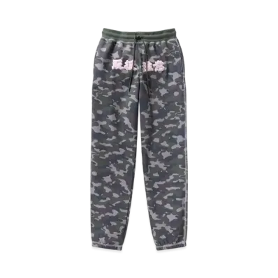 Blackeyepatch HWC Fur Patched Double Stitch Sweat Pants "Camo"