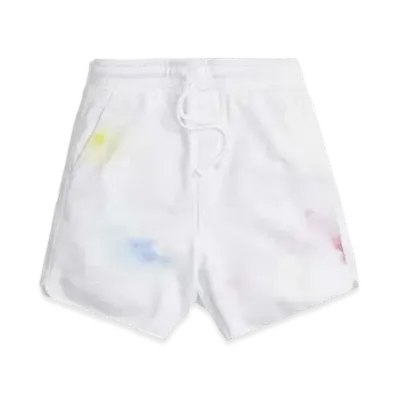 Kith Tie Dye Jordan Short "White/Red"