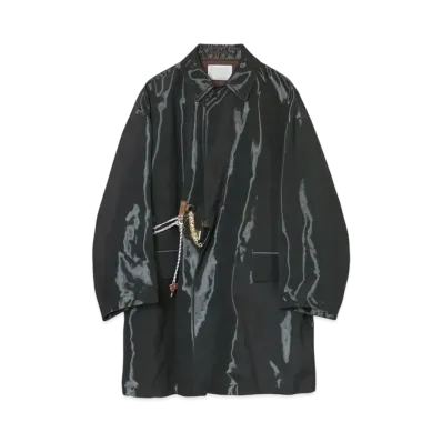 kolor 24WCM-C09142S-A Coat "Green"