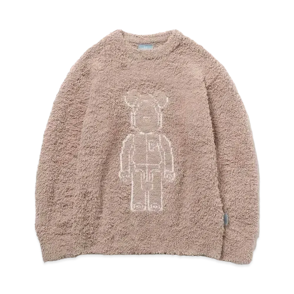 Bearbrick GELATO PIQUE Unisex Pullover "Beige"