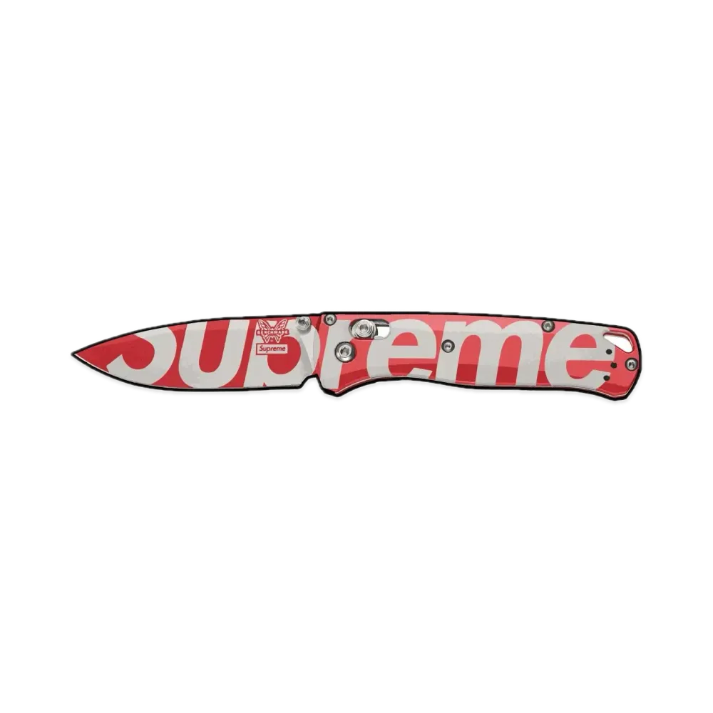 Supreme x Benchmade Bugout Knife "Red"