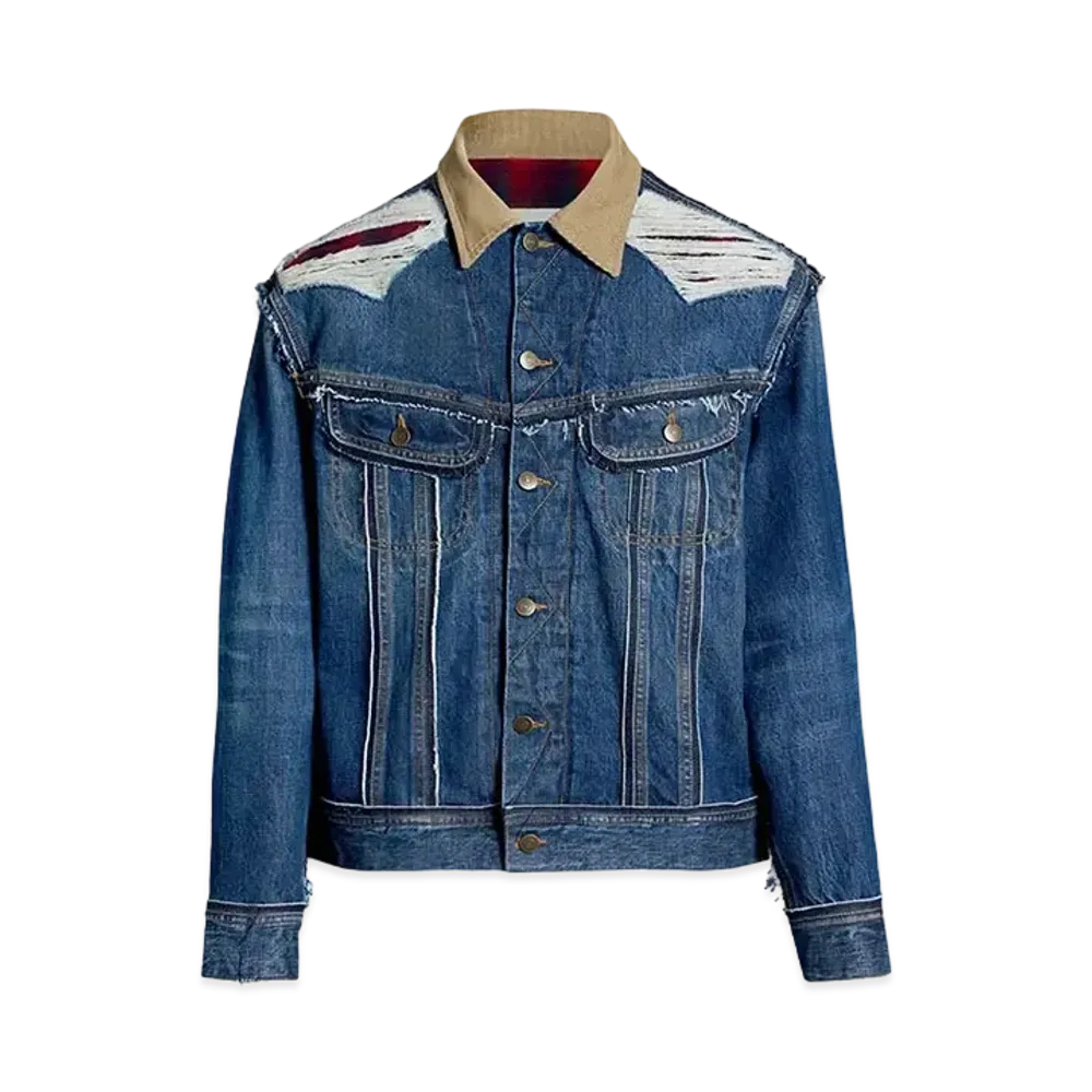 Maison Margiela Pendleton Denim Jacket "Navy"