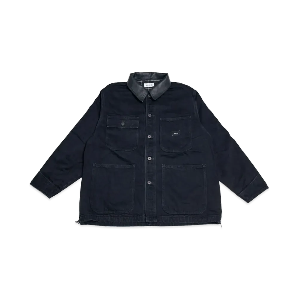 ALOUND Denim Work Jacket "Black"
