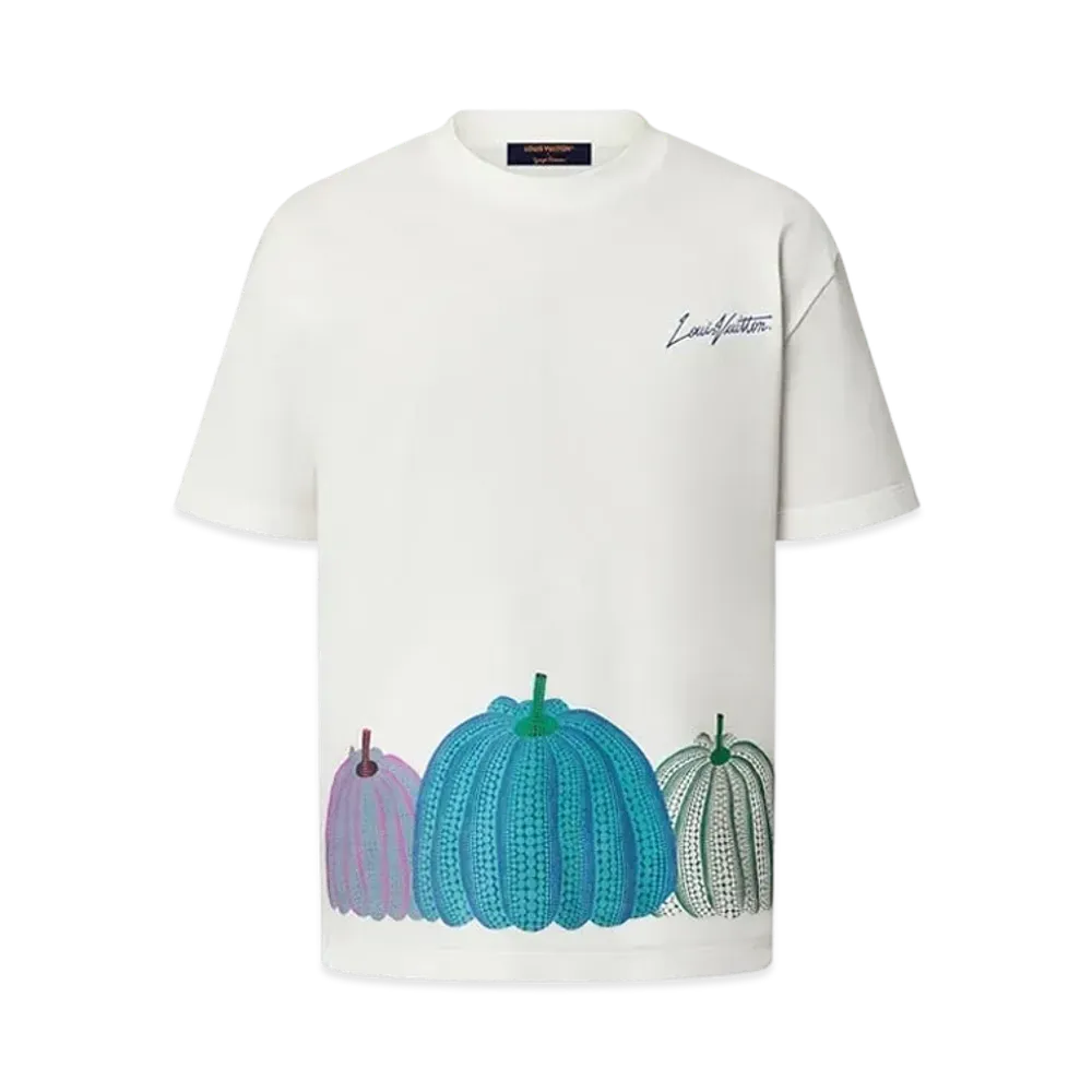 Louis Vuitton x Yayoi Kusama Pumpkins Printed T-Shirt "Blanc"