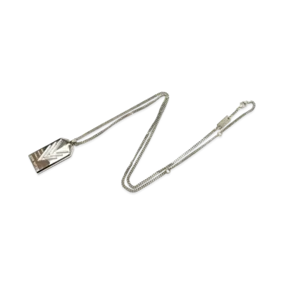 Louis Vuitton Triple V Necklace VVV "Silver"