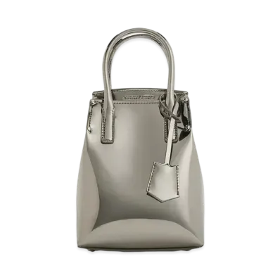 CHARLES & KEITH Rene Elongated Tote Bag "Pewter"