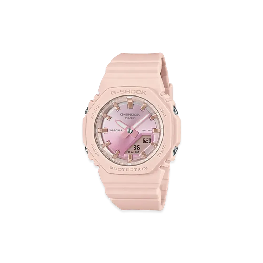 Casio G-Shock GMA-P2100 Compact Size Analog-Digital Large Watch "Baby Pink"