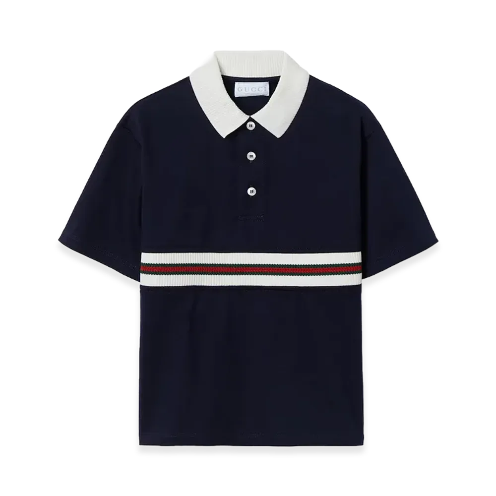 GUCCI Kids Polos "Blue"
