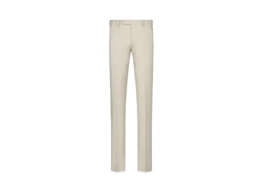 Dior Icons Pants Cashmere and Mink Flannel "Beige"