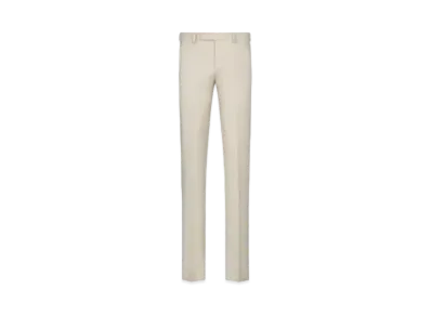 Dior Icons Pants Cashmere and Mink Flannel "Beige"