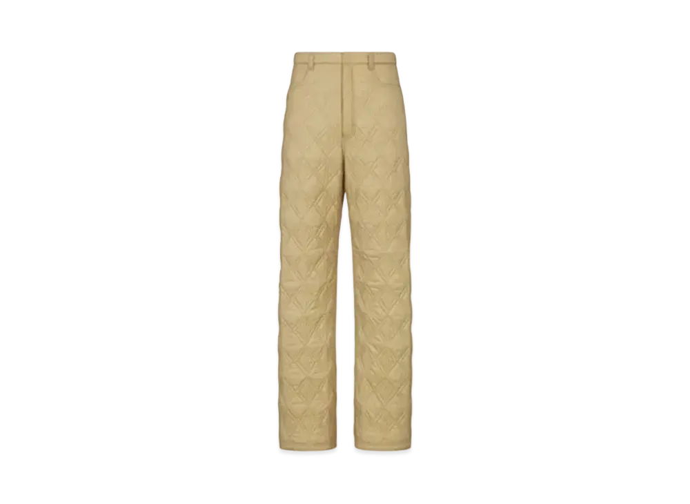 Dior Peter Doig CD Diamond Ski Pants Technical Satin "Beige"