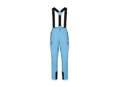 Dior Descente and Peter Doig Ski Pants with Suspenders Technical Taffeta "Blue"