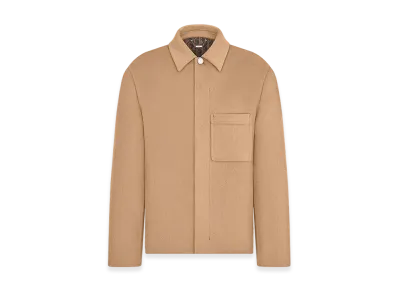 Dior Icons Double Sided Cashmere Wool Workwear Jacket "Beige"