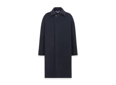 Dior Icons Double Sided Cashmere Wool Coat "Blue"
