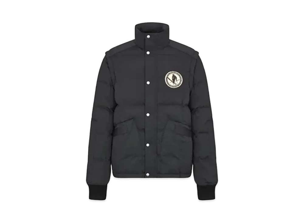 Dior Peter Doig Ski Jacket Cotton Blend Ottoman "Black"