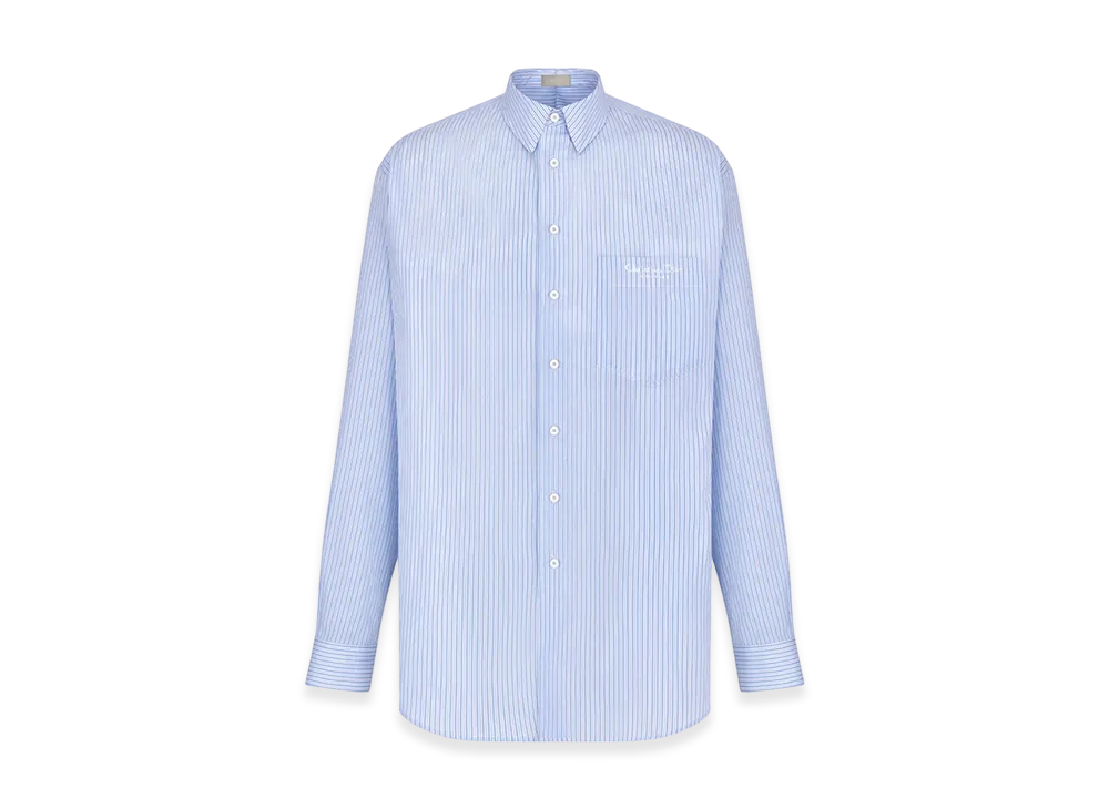 Dior Poplin Shirt "Blue"