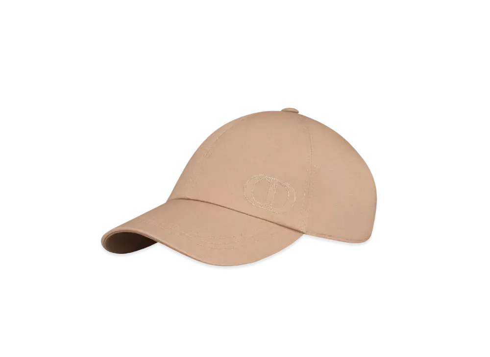 Dior CD Icon Cap Cotton Gabardine "Beige"