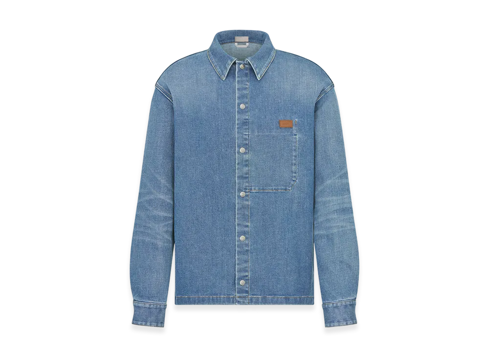 Dior Overshirt Twill "Blue"