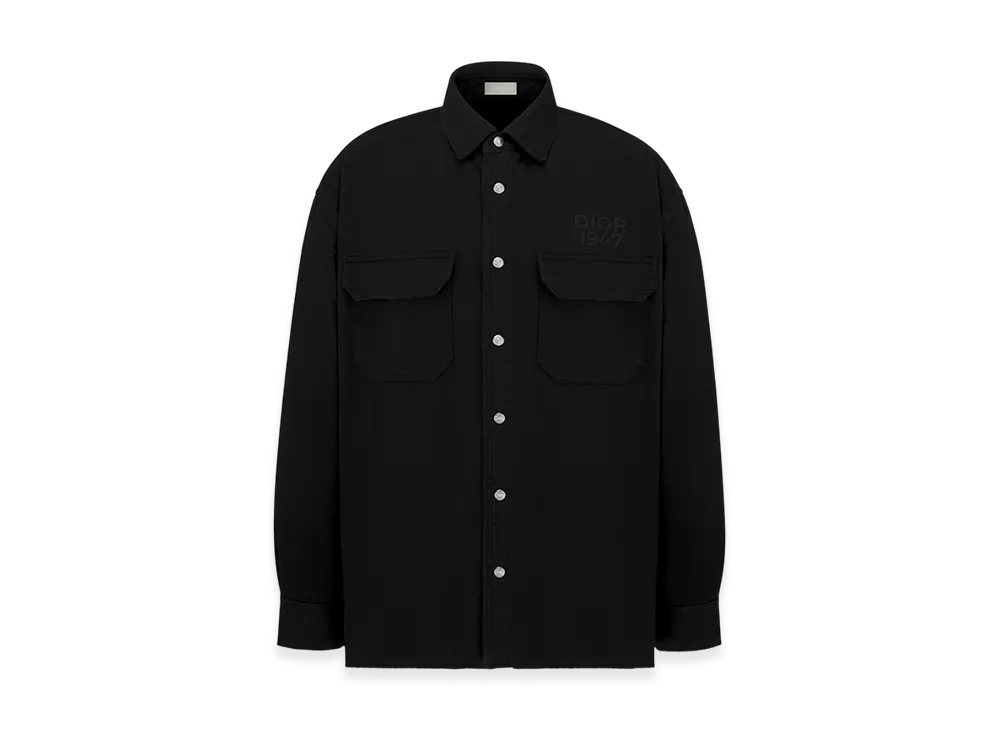 Dior Gabardine Overshirt "Black"