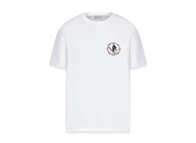 Dior Peter Doig Relaxed Fit T-Shirt Slub Jersey "White"