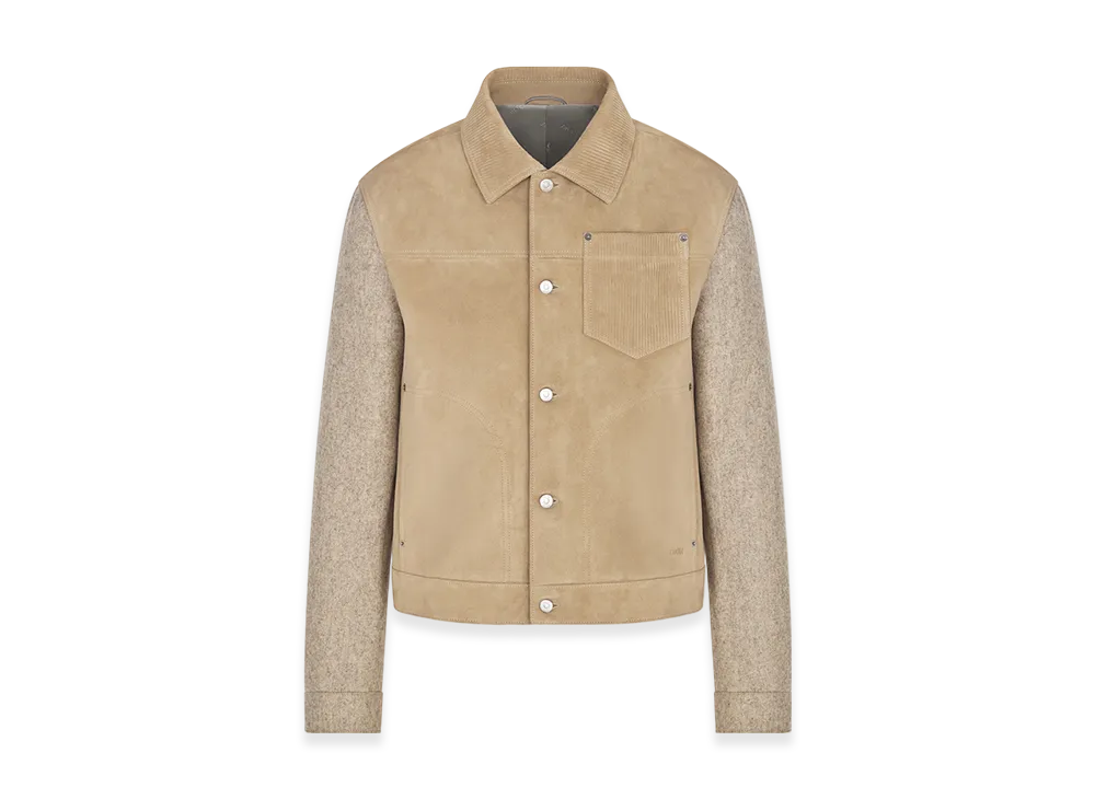 Dior Two-Material Jacket "Beige"