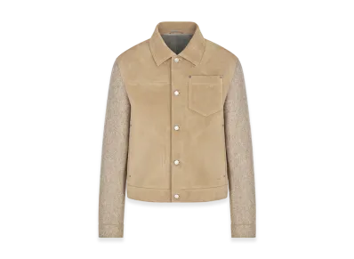 Dior Two-Material Jacket "Beige"