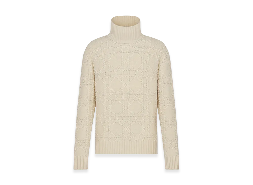 Dior Icons Cashmere Knit Sweater "White"