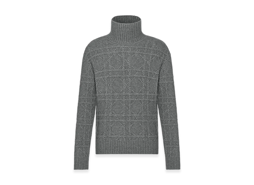 Dior Icons Sweater Cashmere Knit "Gray"