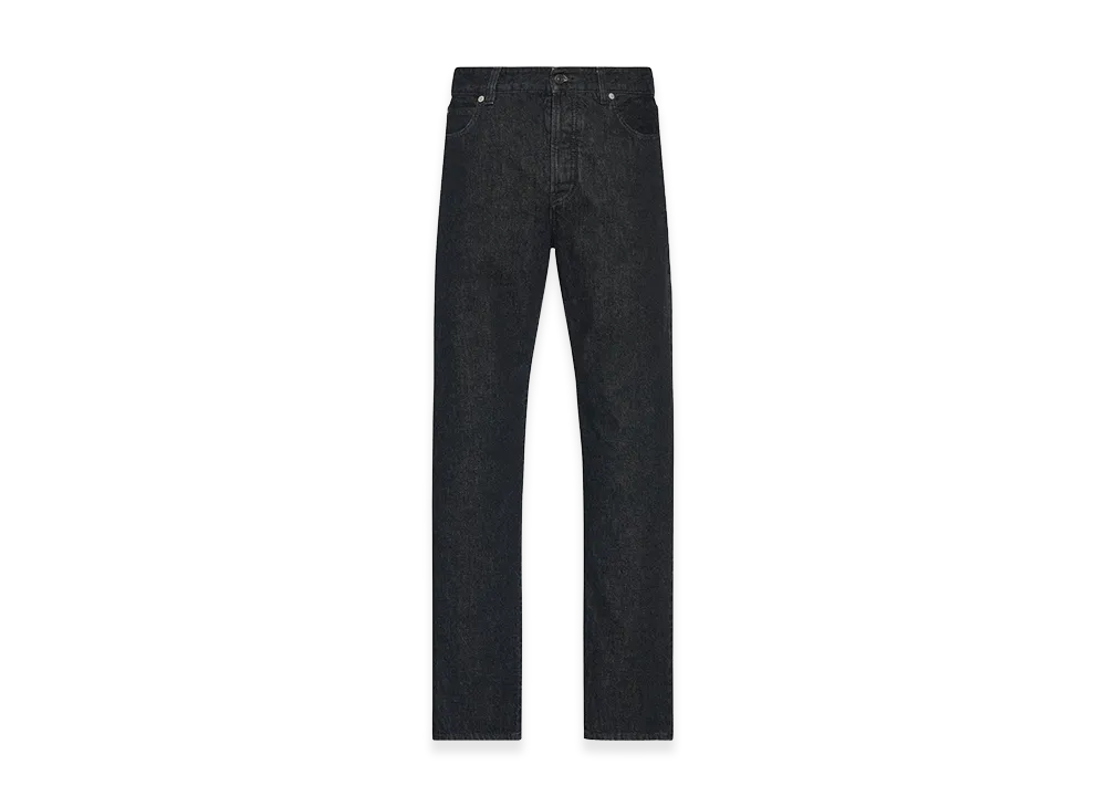 The Row Serge Cotton Jeans "Black"
