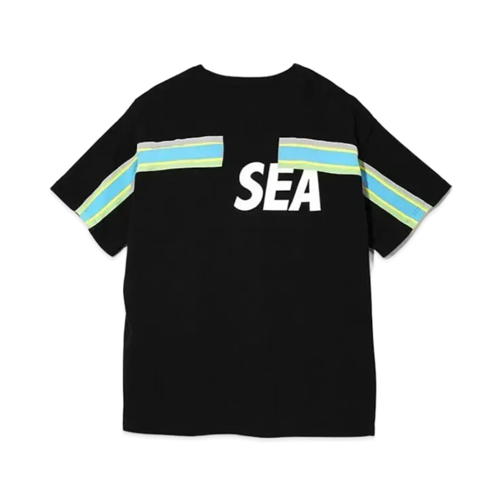 WIND AND SEA x FACETASM Rib Big Tee "Black"
