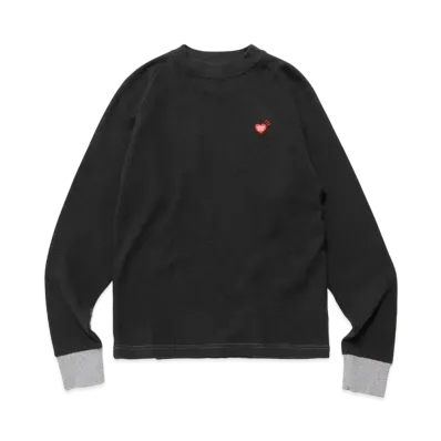 HUMAN MADE THERMAL L/S T-SHIRT "Black"