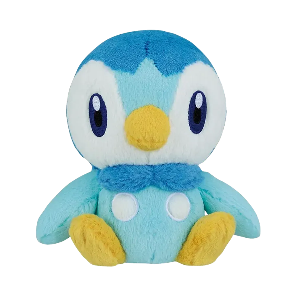 BANDAI "Ichiban Kuji" -Pokemon 30th ANNIVERSARY vol.1- F Prize Sinnoh Region's The Three First Partner Pokemon Plush - Piplup