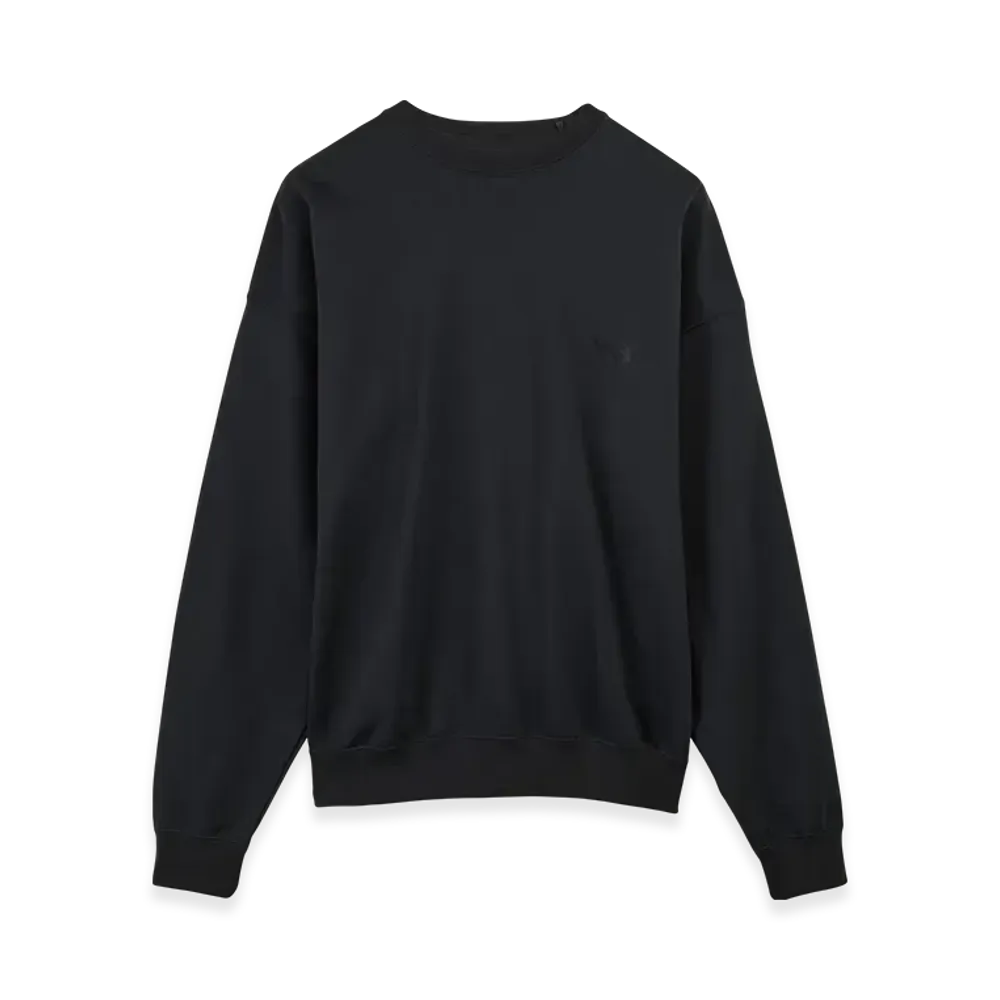 Y-3 French Terry Crew Sweater "Black"