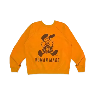 HUMAN MADE x VERDY Complex Con HK Crewneck Sweat "Orange"