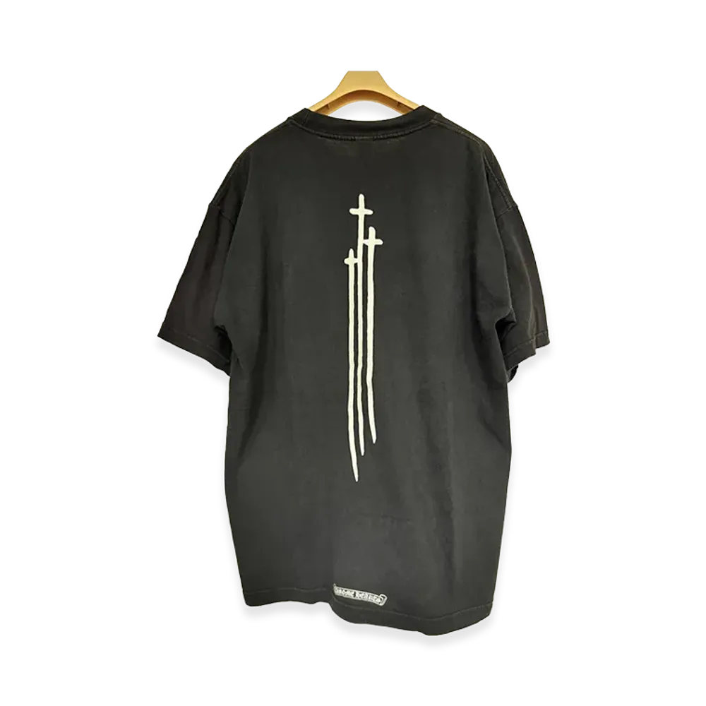 Chrome Hearts Three Sword Cross Pocket T-Shirt "Black"