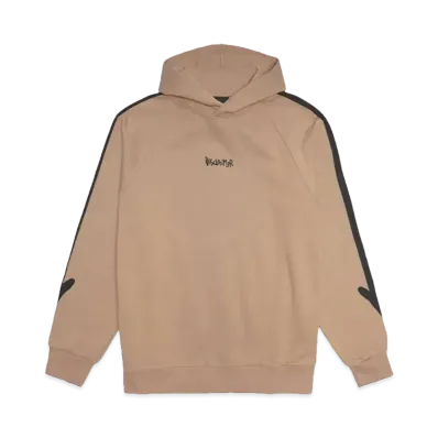DISCLAIMER DIS MAGLIA UOMO CON CAPPUCCIO IN FEL "BROWN"