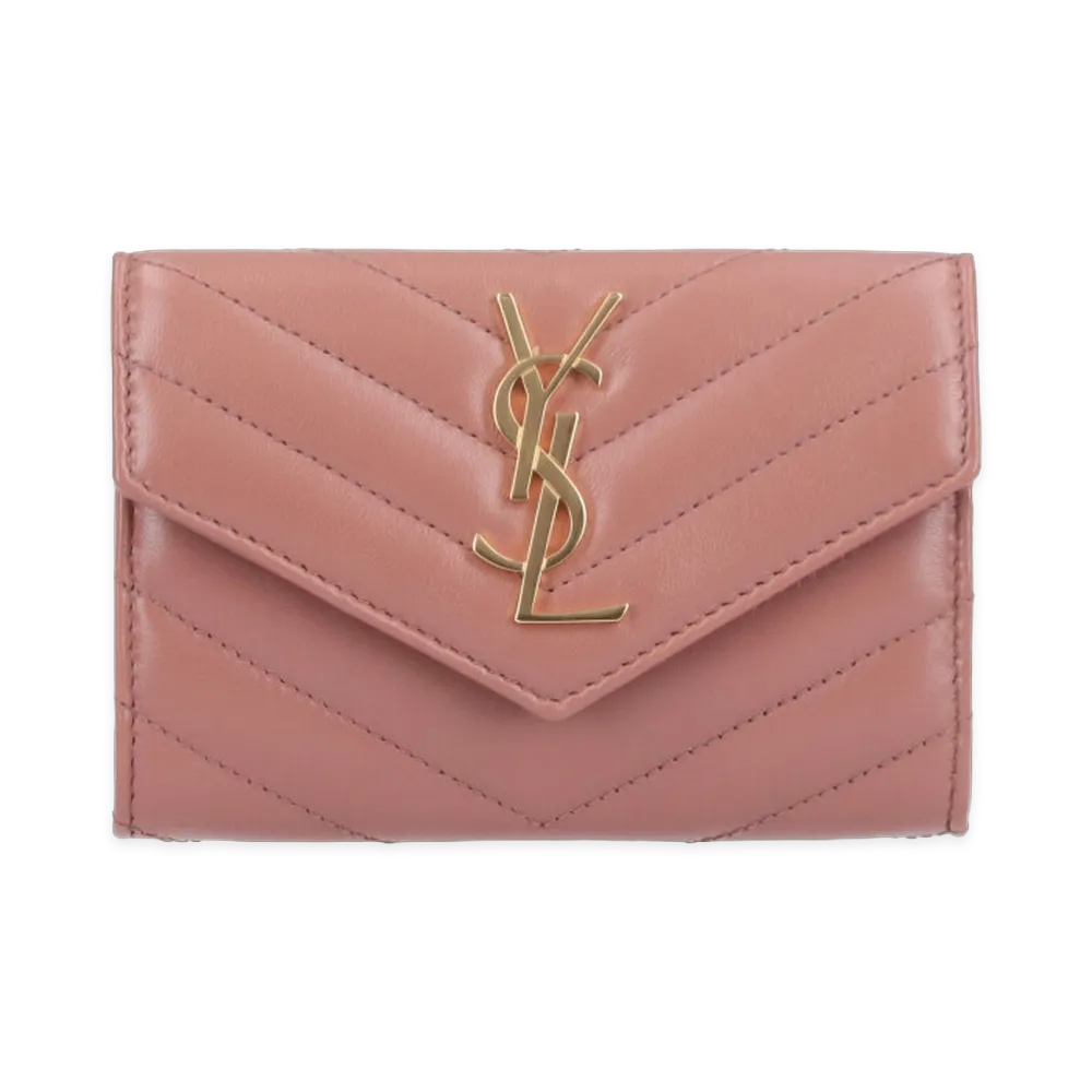 Saint Laurent Women's Wallets "Pink"