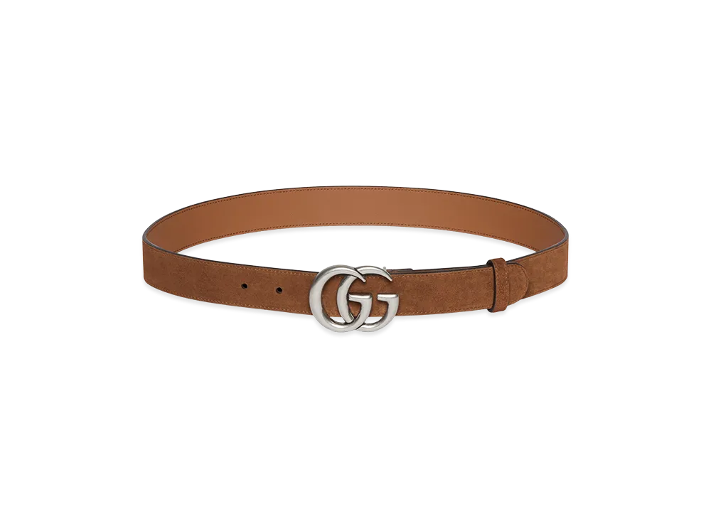 GUCCI 'GG Marmont' Belt "Brown"