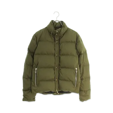 Chrome Hearts Stiff LS Cross Ball Button Cotton Down Jacket "Khaki"
