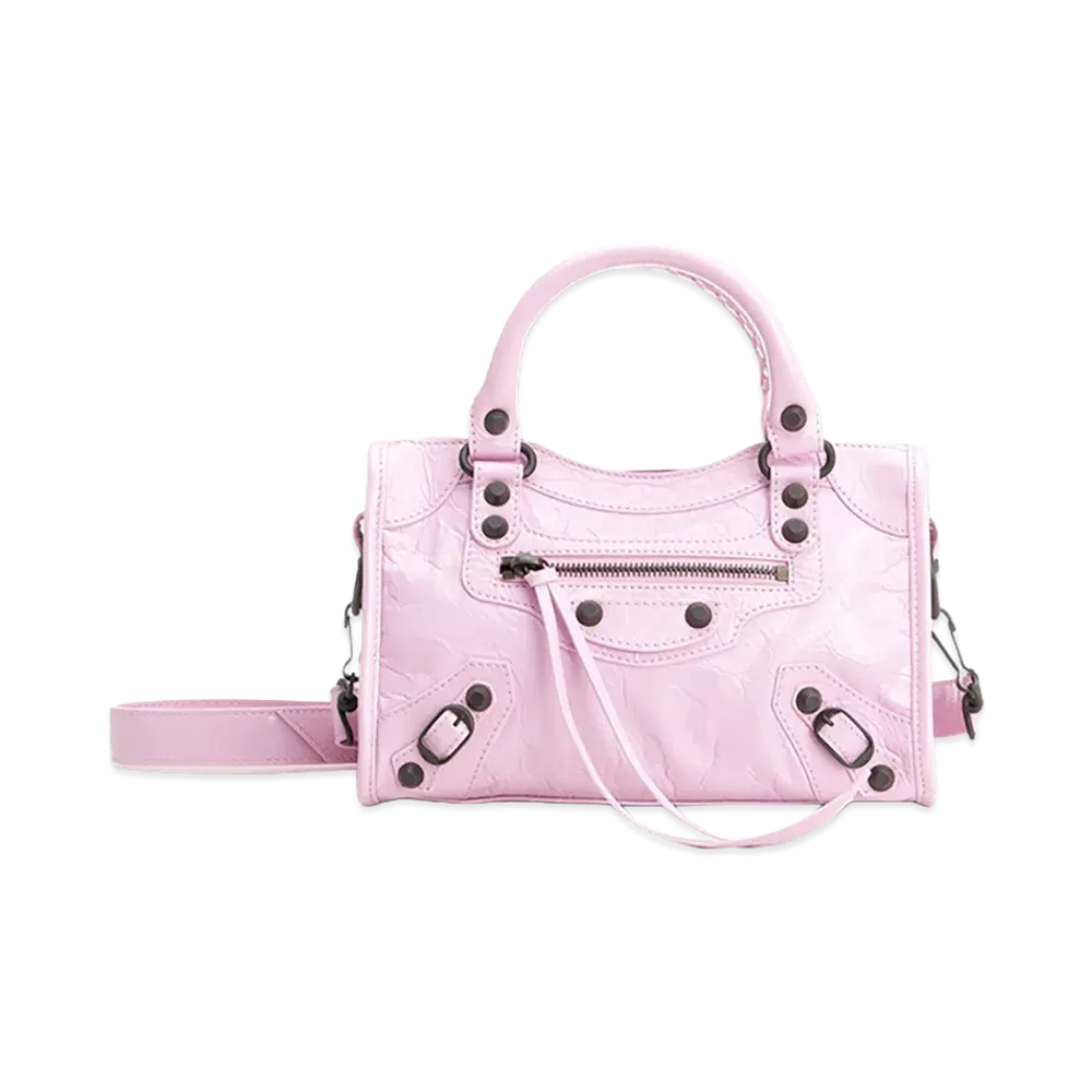 BALENCIAGA Women's Le City Mini Bag "Pink"