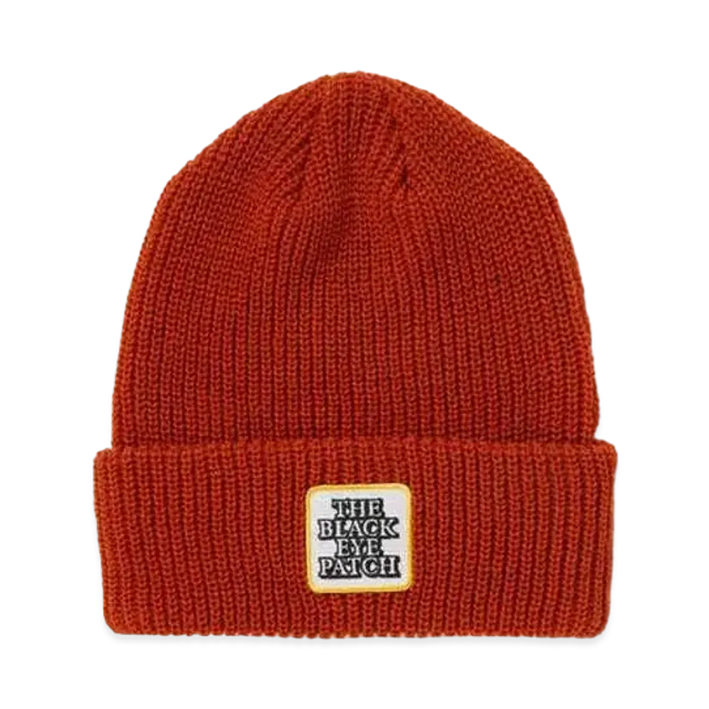 BlackEyePatch OG LABEL BEANIE "Brick"