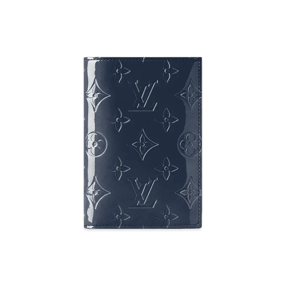 Louis Vuitton Passport Cover Couverture Passeport "Navy"